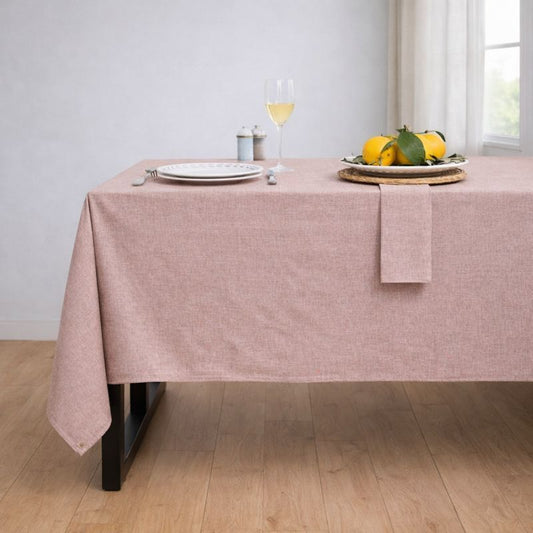 Nappe + 8 serviettes coton 180x350 COLETTE