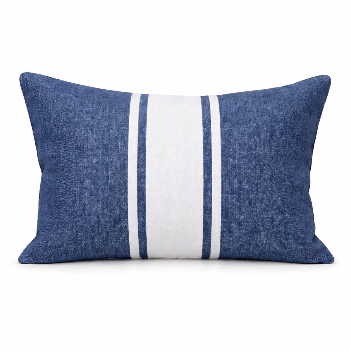 coussin de plage coton 39x25 ST TROPEZ - bleu jean