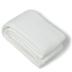 Housse de couette gaze de coton blanc ALMA 240x220