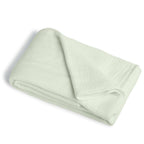 Lot de 4 serviettes de table gaze de coton 40x40 ALMA vert amande