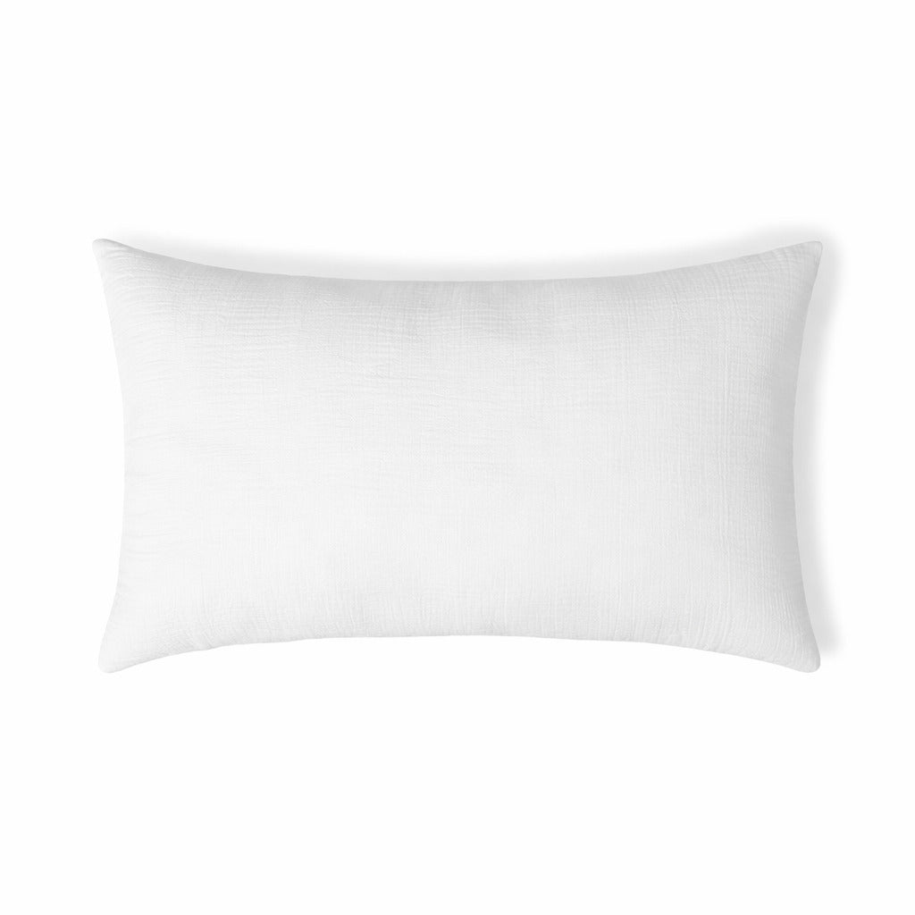 Parure + taies 50x70 gaze de coton blanc ALMA 140x200+1(50x70)