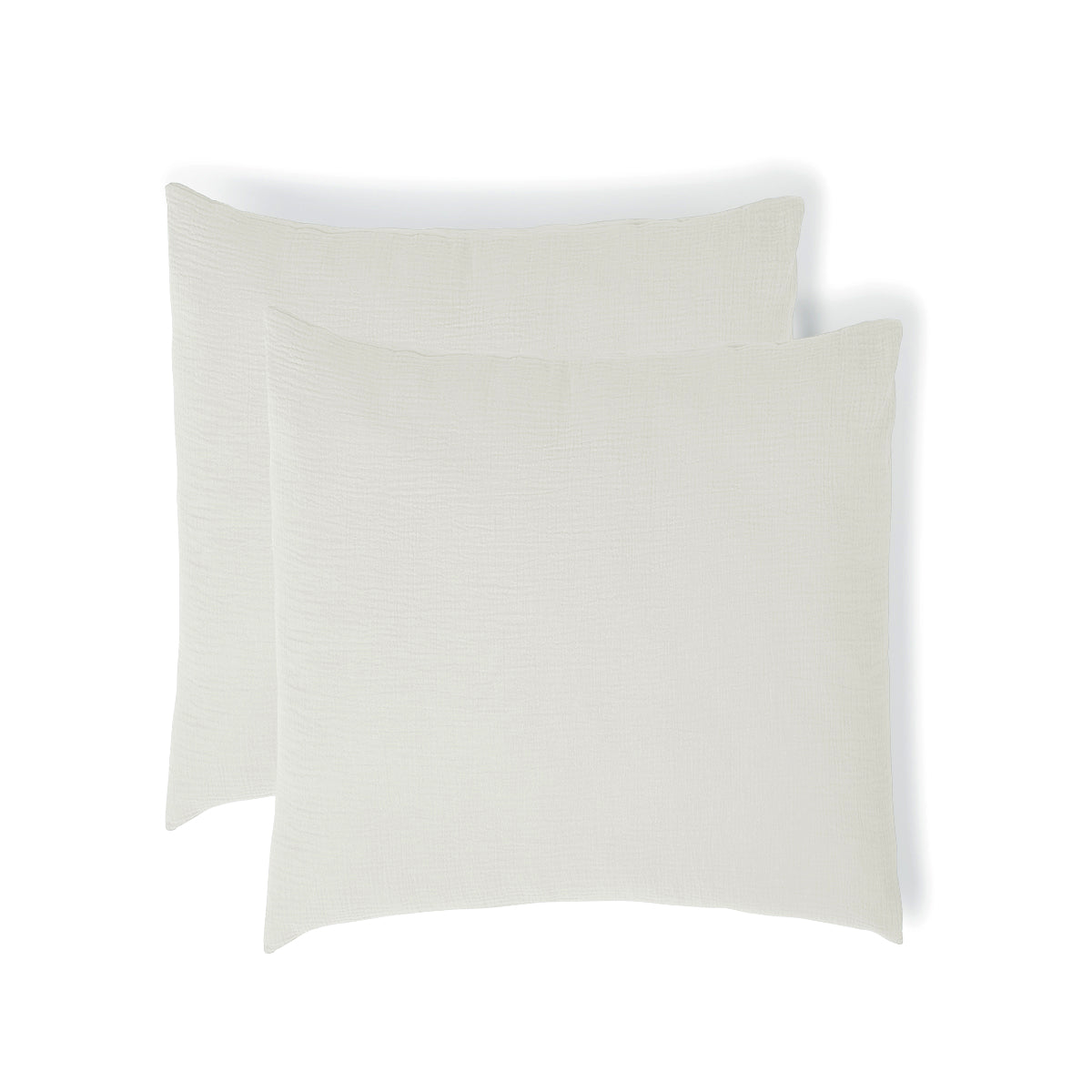 Parure + taies 65x65 gaze de coton blanc ALMA 260x240+2(65x65)