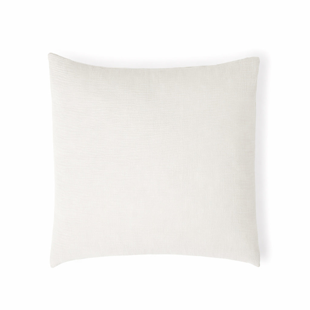 Parure + taies 65x65 gaze de coton blanc ALMA 140x200/65x65