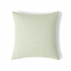 Parure + taies 65x65 gaze de coton vert amande ALMA 140x200/65x65