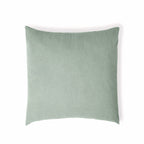 Parure + taies 65x65 gaze de coton vert céladon ALMA 140x200/65x65