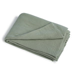 Nappe gaze de coton 150x400 CARLA vert céladon