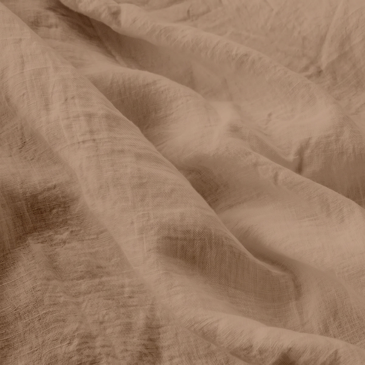 Drap plat lin lavé 240x300 ADELE cappuccino