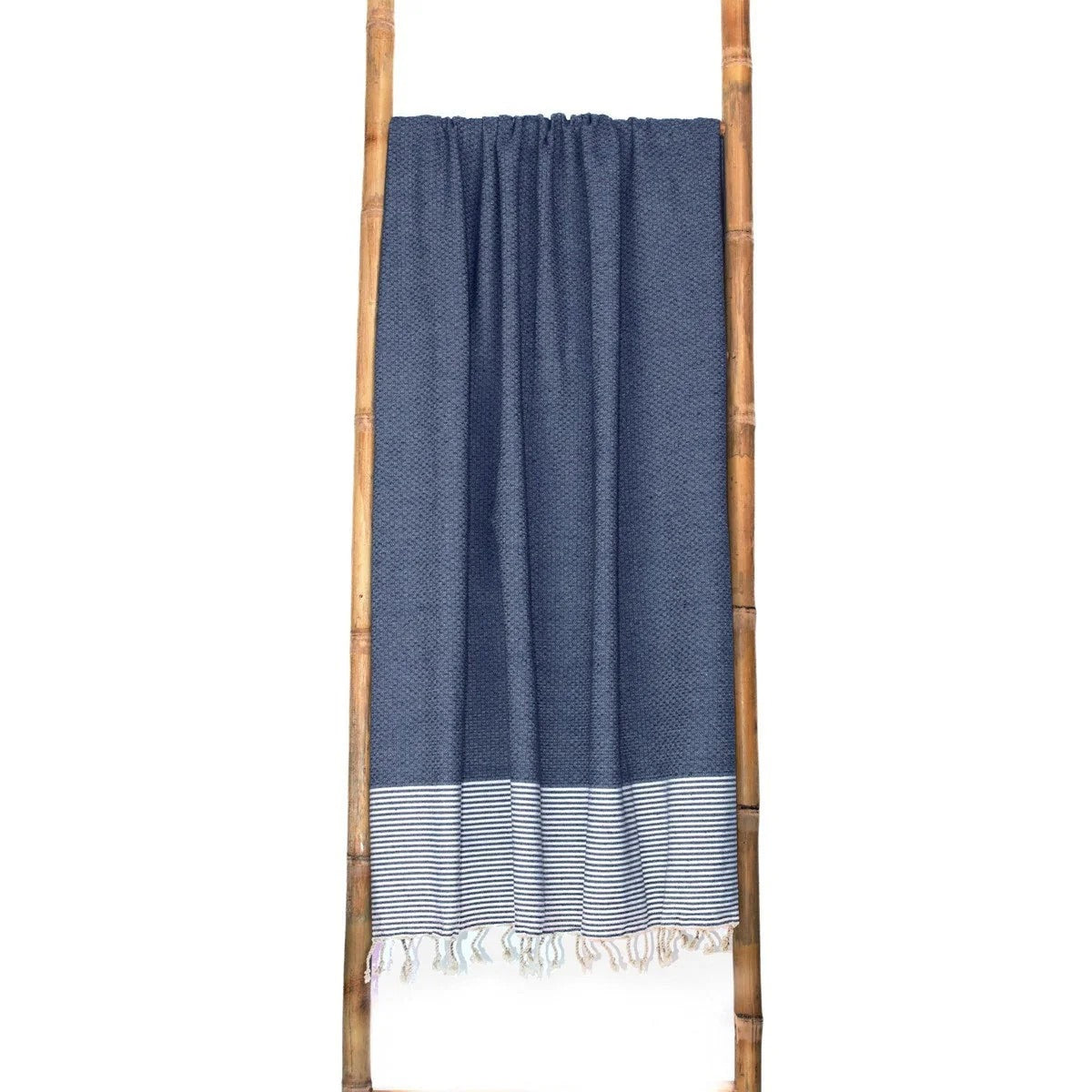 Lot de 2 foutas XXL nid d'abeille coton 200x200 IBIZA