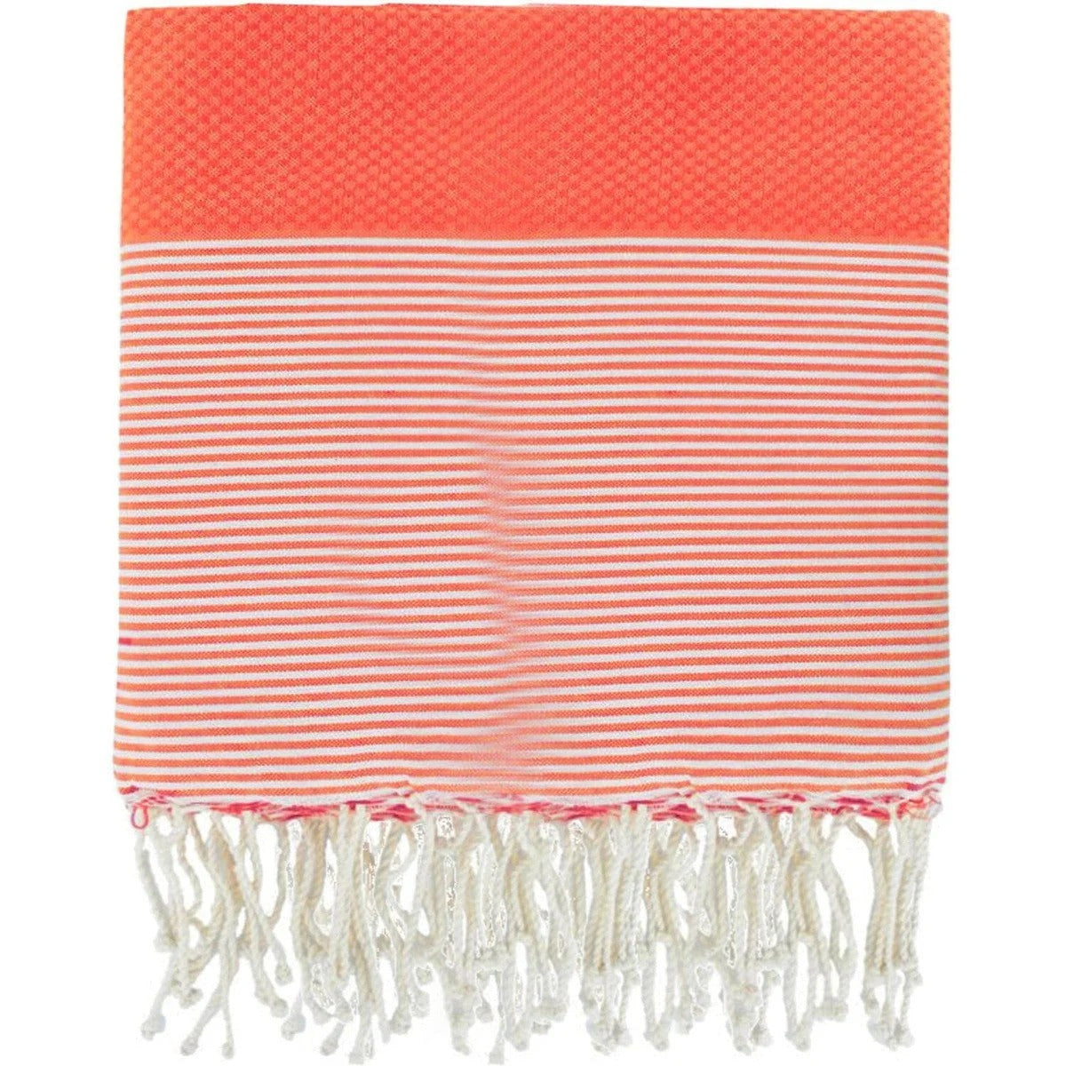 Lot de 2 foutas XXL nid d'abeille coton 200x200 IBIZA