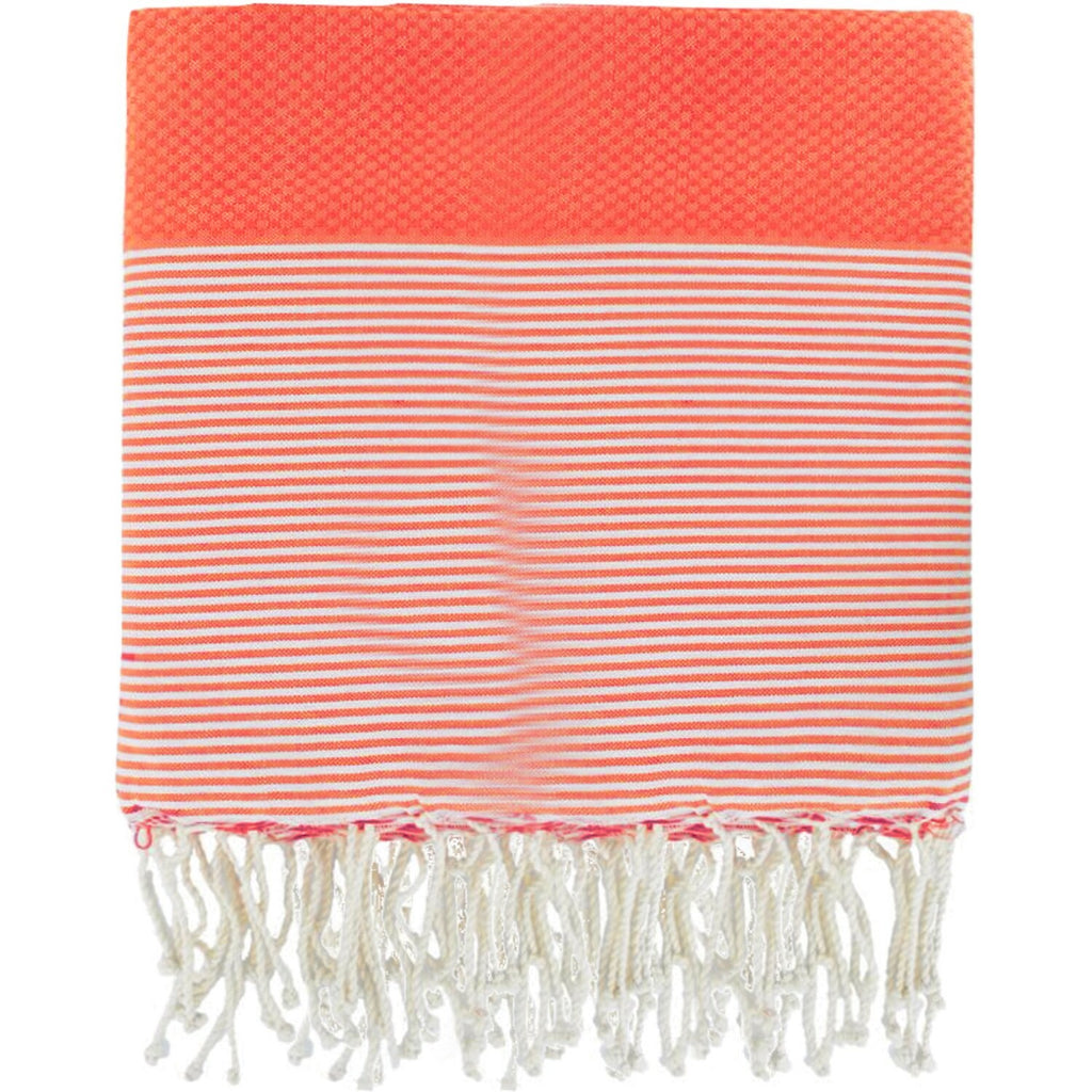 Fouta XXXL coton 200x300 IBIZA Rouge corail