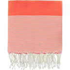 Fouta XXXL coton 200x300 IBIZA Rouge corail