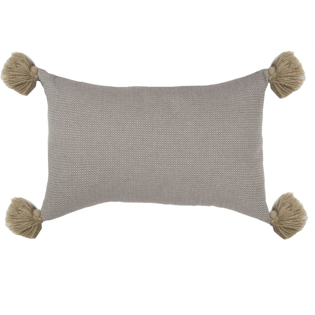 Coussin coton 50x30 STOCKHOLM taupe