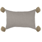 Coussin coton 50x30 STOCKHOLM taupe