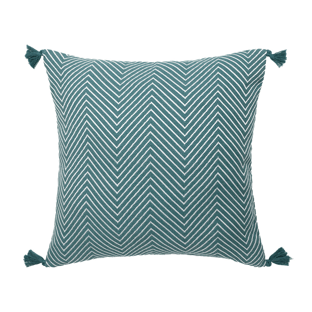Coussin coton 50x50 AMSTERDAM vert kaki