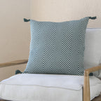 Coussin coton 50x50 AMSTERDAM vert kaki