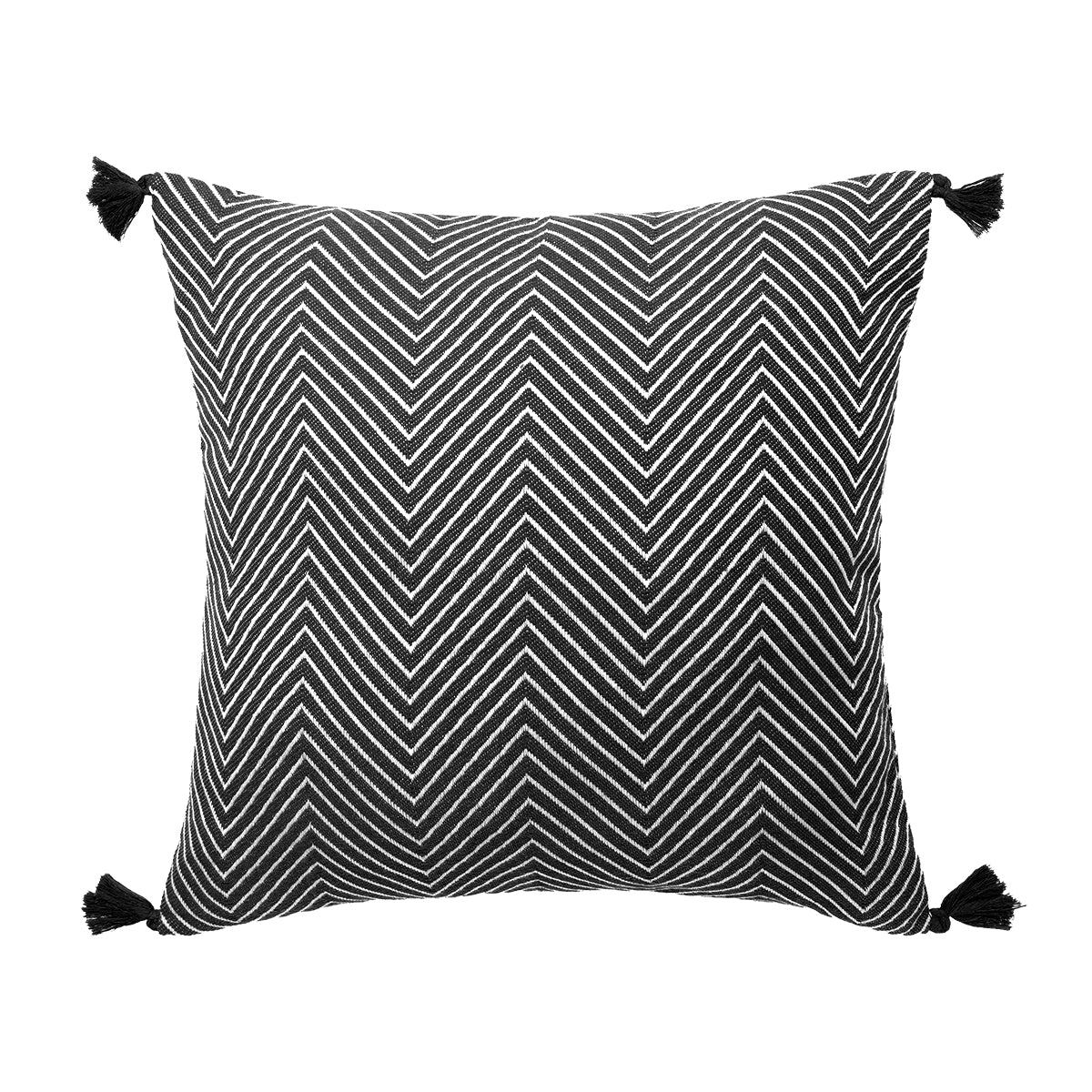 Coussin coton 50x50 AMSTERDAM noir