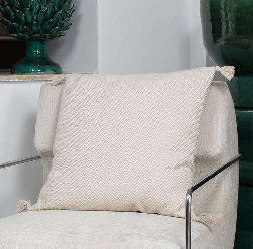 Coussin coton 50x50 MEGEVE lin