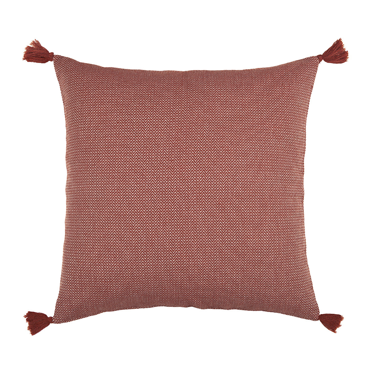 Coussin coton 50x50 STOCKHOLM rouge tomette