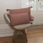 Coussin coton 60x40 STOCKHOLM rouge tomette