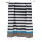 Fouta tricolore coton 100x200 ARCACHON    febronie.com