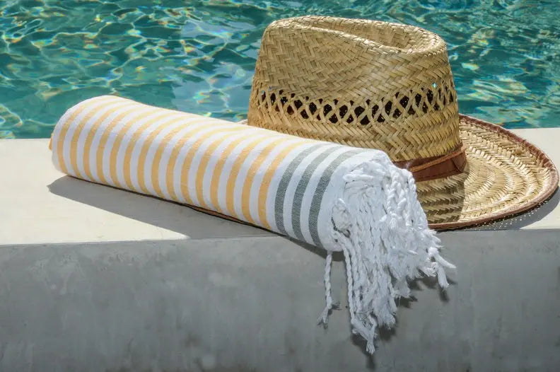Fouta paréo coton 100x200 BORA BORA    febronie.com
