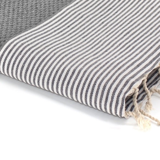 Fouta nid d'abeille coton IBIZA 100x200