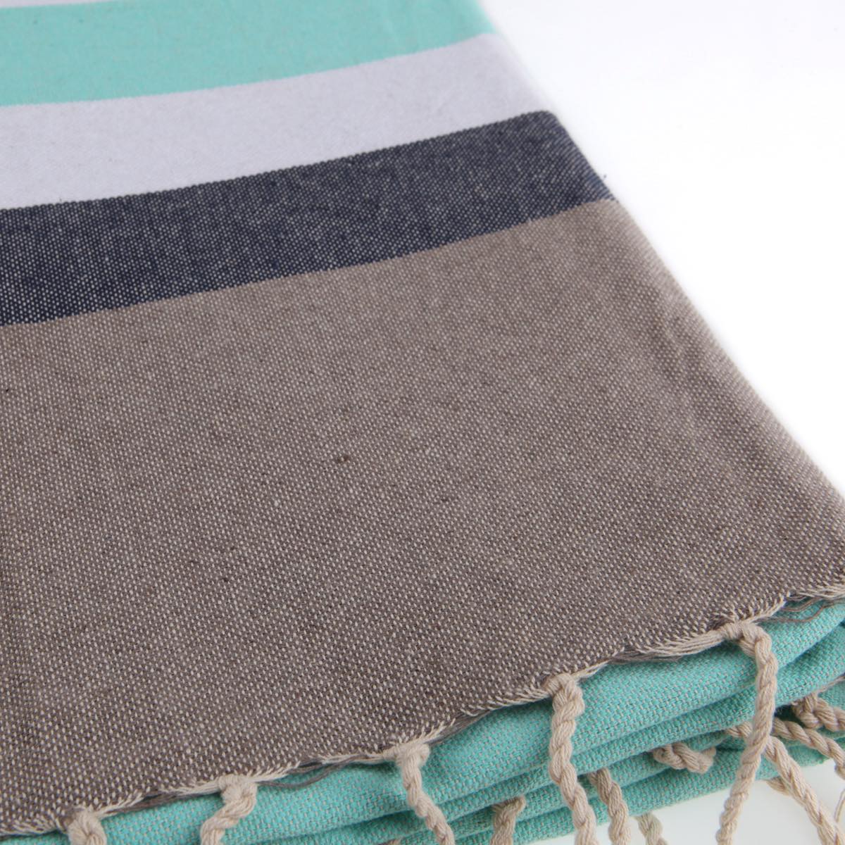 Fouta tricolore coton ARCACHON 100x200