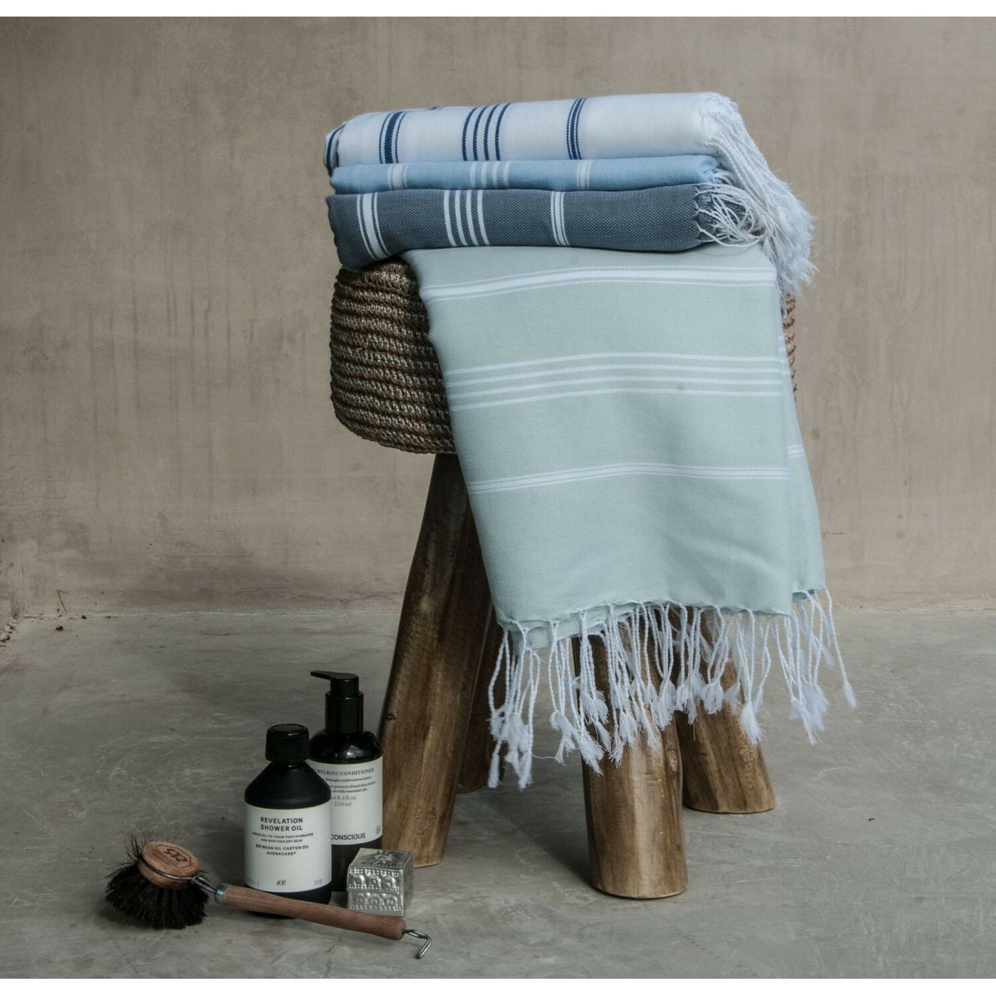 Fouta coton MYKONOS 100x200