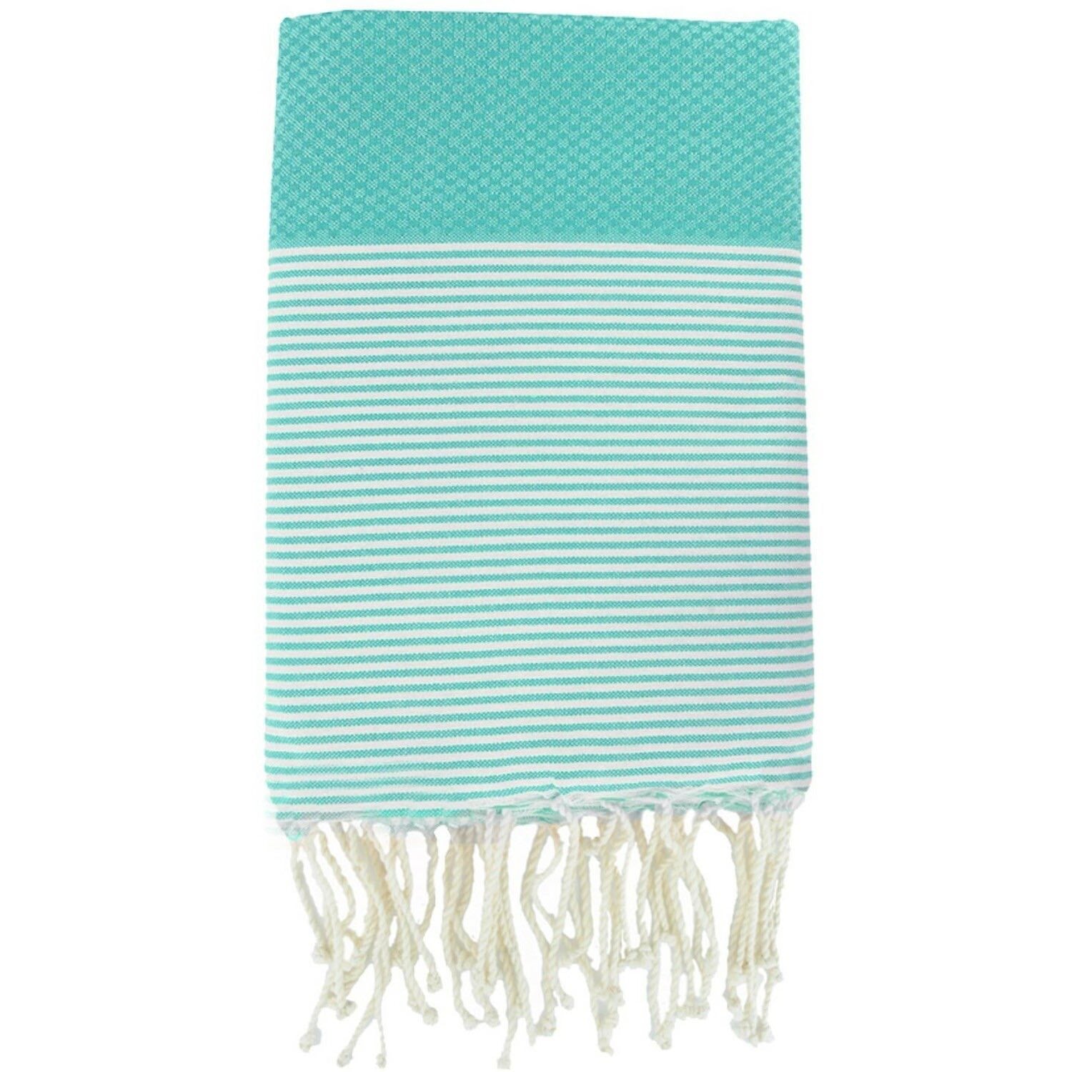 Fouta nid d'abeille coton 100x200 IBIZA    febronie.com