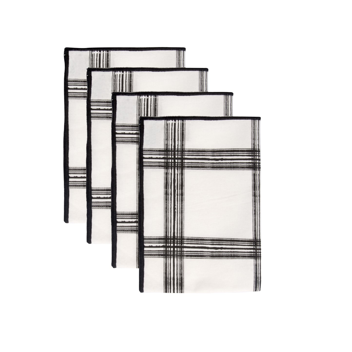 Serviette de table coton (x4) MADRAS 45x45