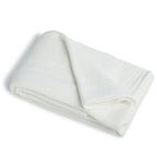 Drap plat gaze de coton 270x300 CARLA - blanc