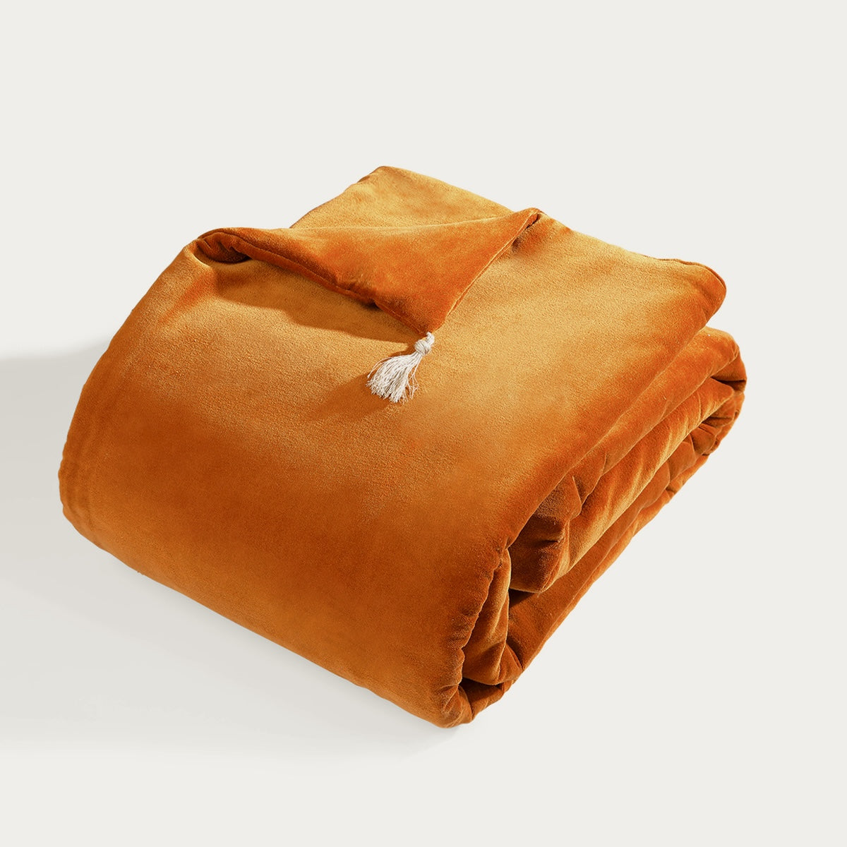 Edredon velours de coton 90x200 DANUBE