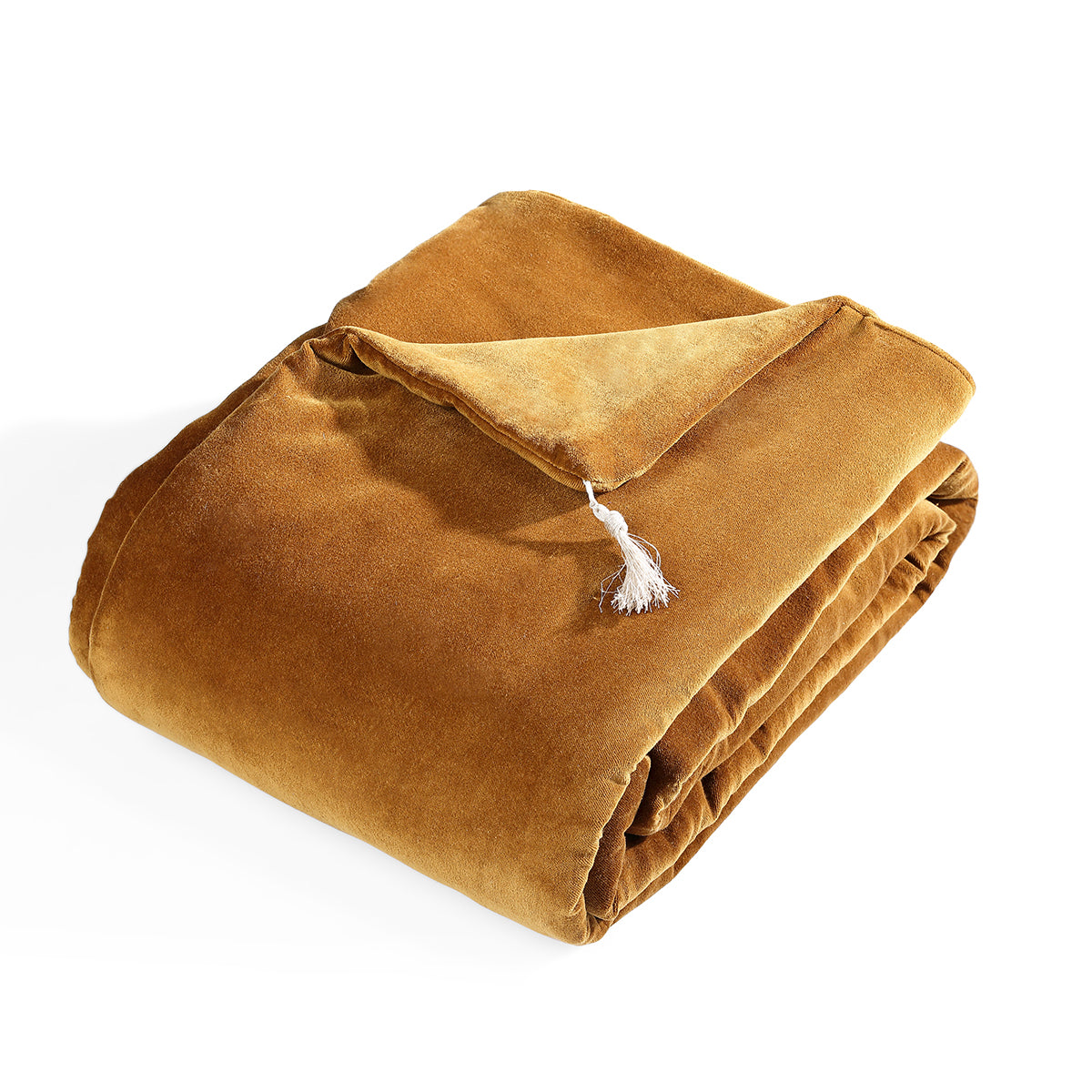 Edredon velours de coton 90x200 DANUBE