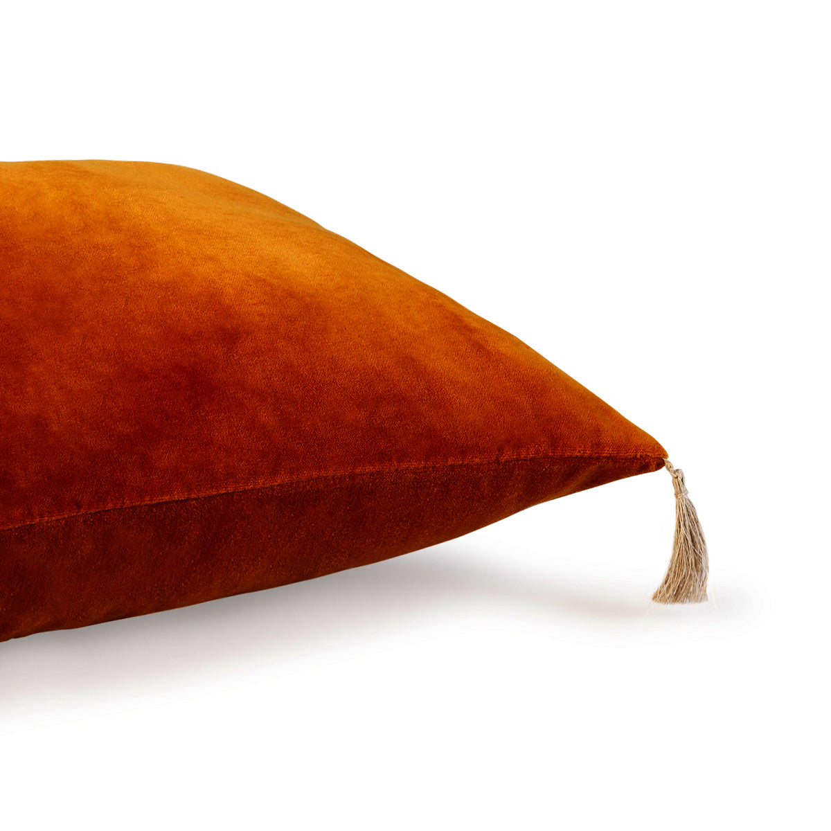 Housse de coussin velours de coton 60x40 DANUBE