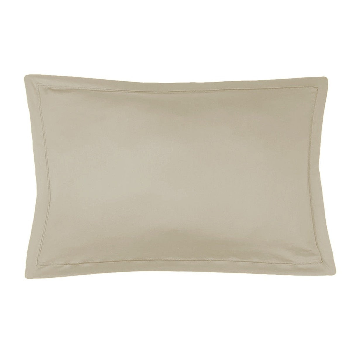 Taie d'oreiller (x1) satin de coton naturel JULIA