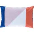 Housse de coussin d'extérieur coton 60x40 COLORBLOCK