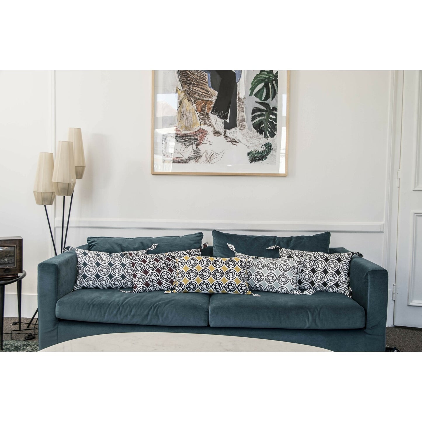 Fodera per cuscino in cotone BOUBOU 50x30