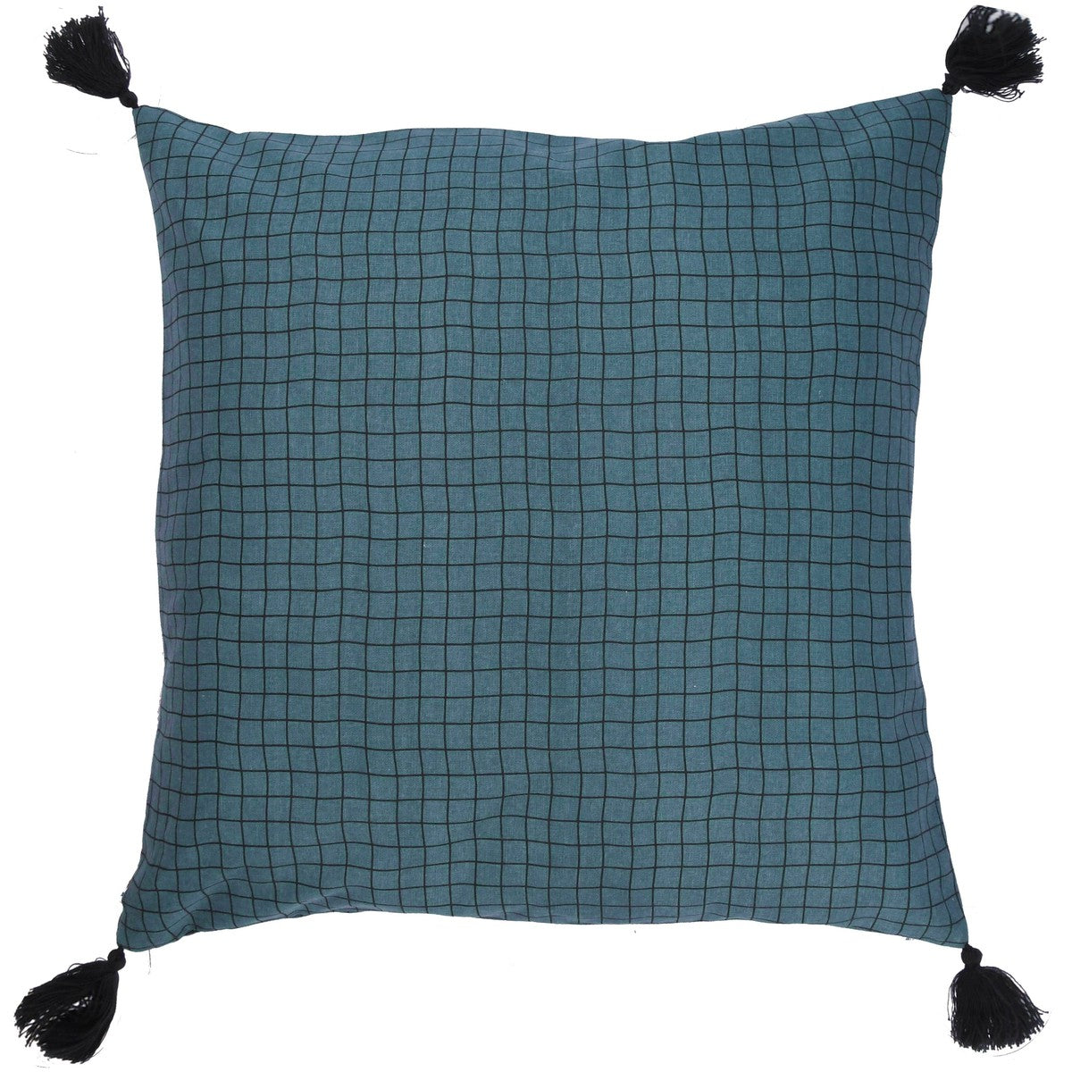 Housse de coussin coton CARO 50x50 - febronie.com