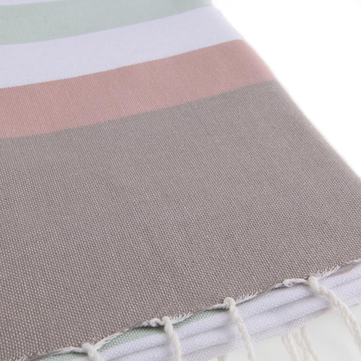 Fouta tricolore coton ARCACHON 100x200