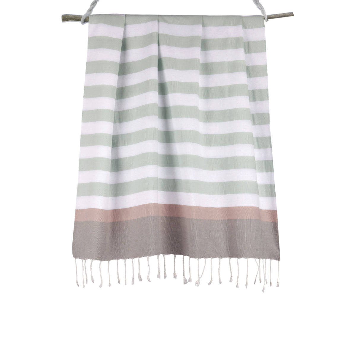 Fouta tricolore coton ARCACHON 100x200