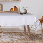 Nappe coton 150x250 HAMPTONS - rouge / argent - febronie.com