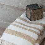 Bath set, 1 fouta + 2 hand towels cotton 100x200+2(40x60) HAMPTONS
