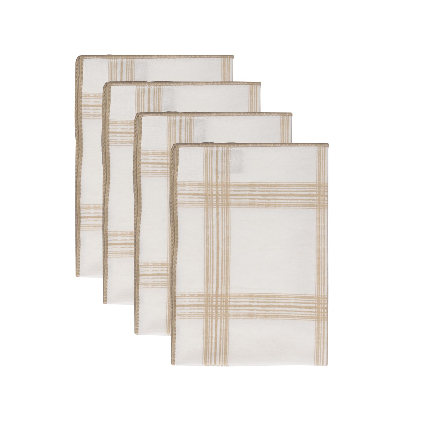 Serviette de table coton (x4) MADRAS 45x45