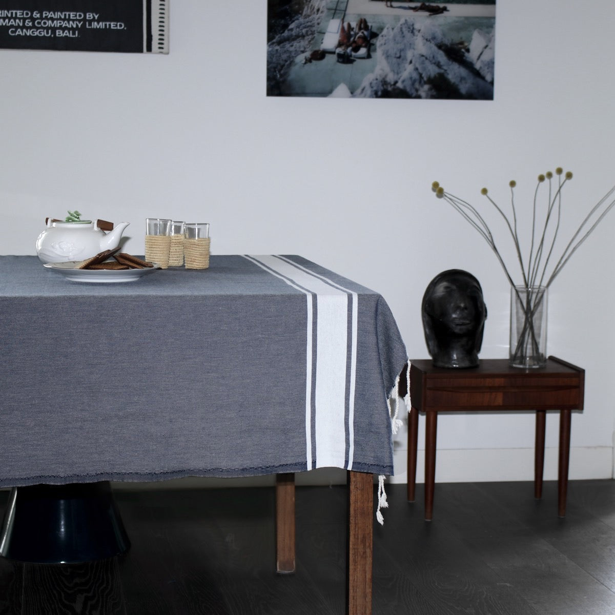 Nappe coton 170x170 ST TROPEZ    febronie.com