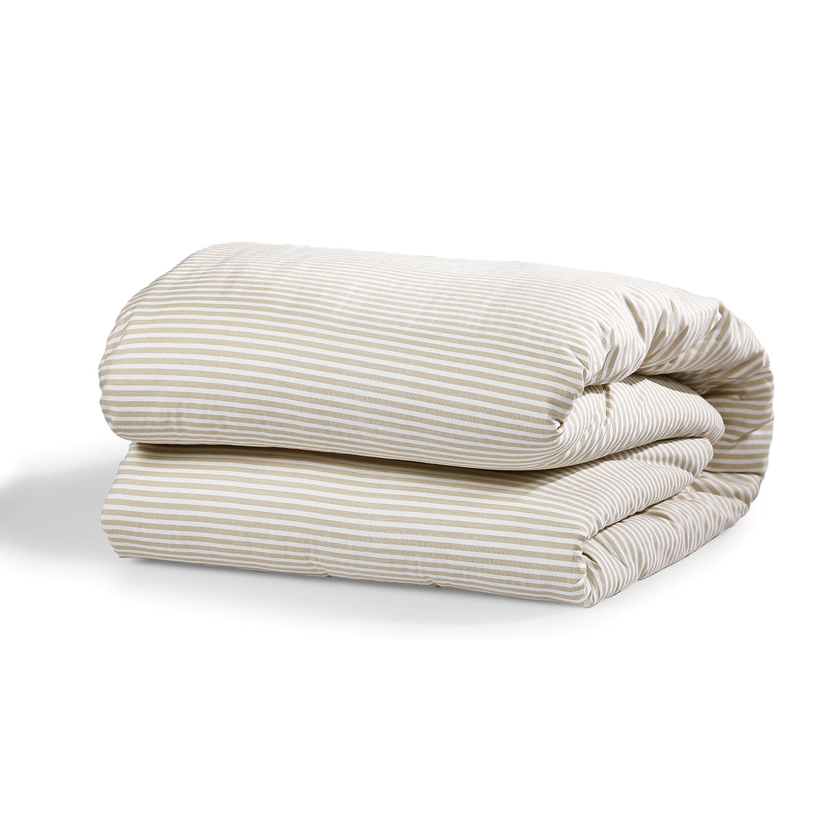 Parure + taies 65x65 coton lavé sable LUNAR