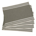 Set de table (x4) coton 35x50 MAHDIA - vert olive