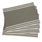 Set de table (x4) coton 35x50 MAHDIA - vert olive