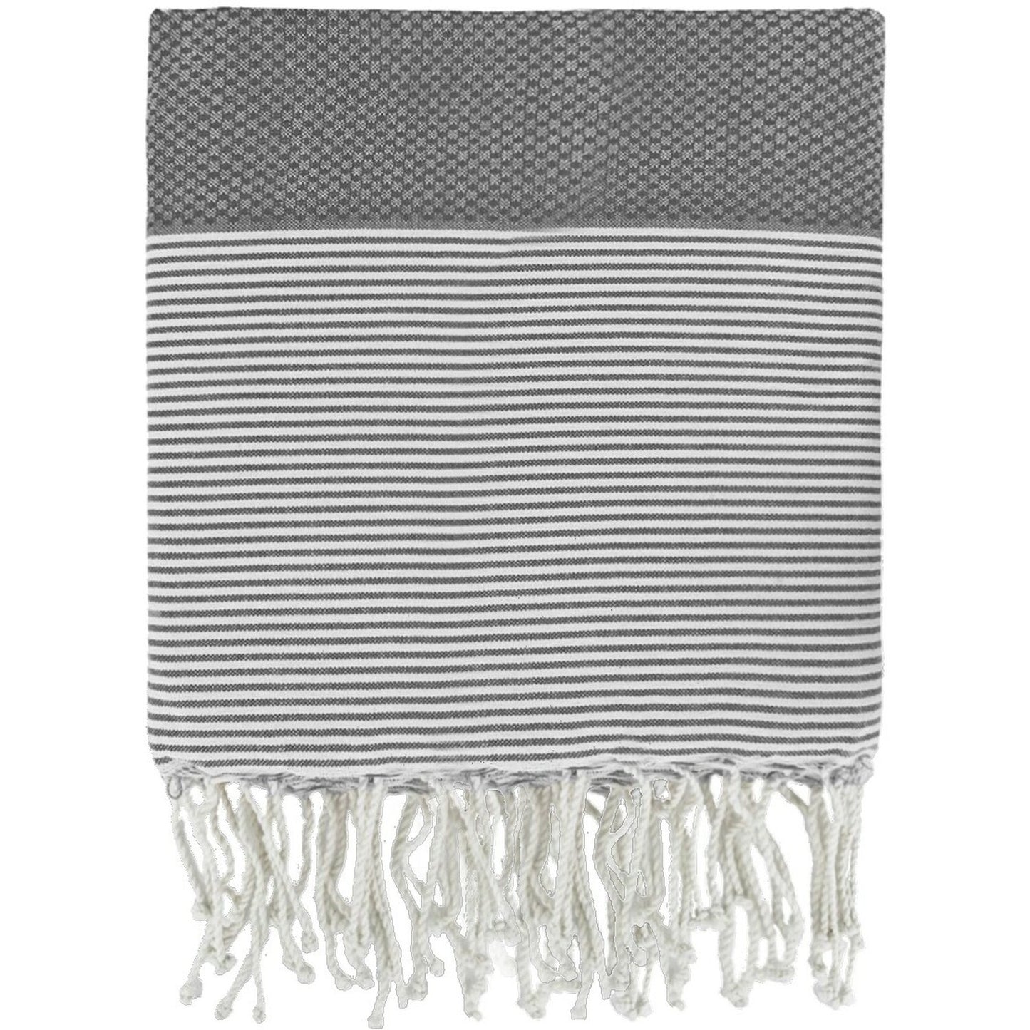 Fouta XXL nid d'abeille coton IBIZA 200x200