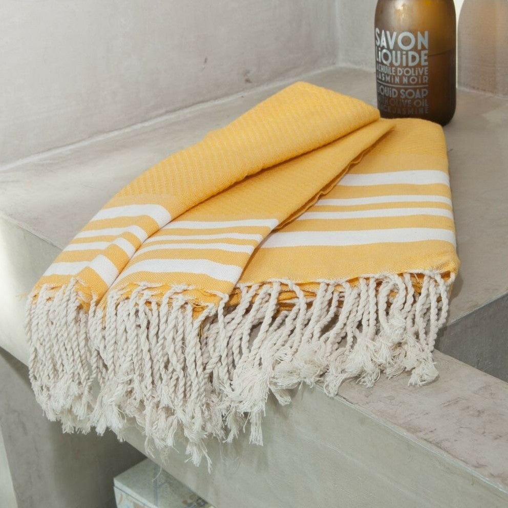 Foutas de bain coton (x3) HAMPTONS 100x200+40x60(x2)