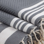 Bath set, 1 fouta + 2 hand towels cotton 100x200+2(40x60) HAMPTONS